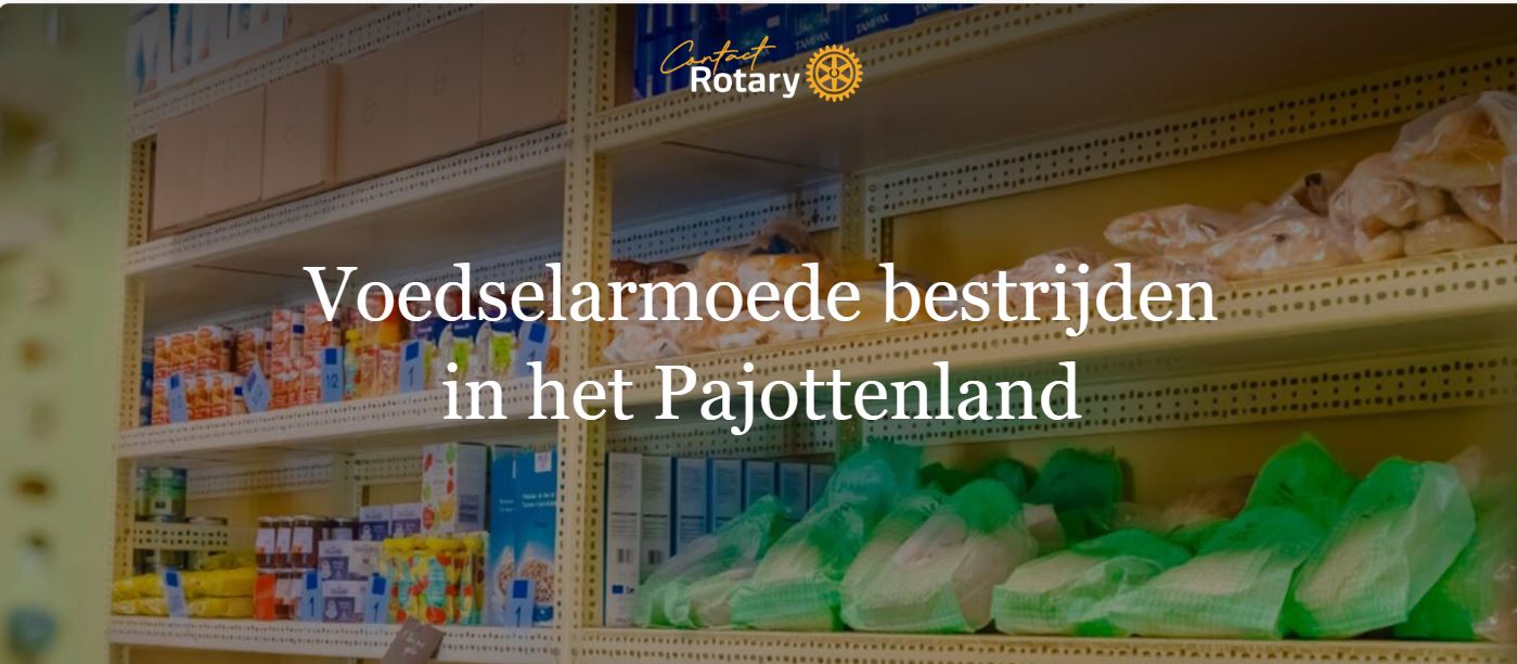 Rotary Club Gaasbeek-Pajottenland structurele partner van de vzw Voedselhulp Pajottenland